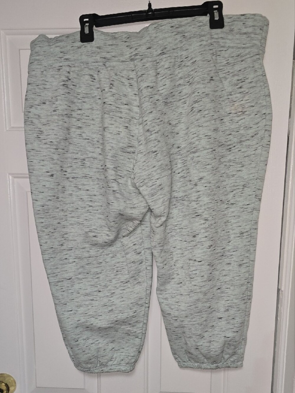 Calvin Klein Light Mint Heathered Drawstring Capris Size XXL - Picture 5 of 9